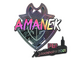 Sticker | AMANEK (Holo) | Stockholm 2021