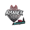 Sticker | AMANEK | Stockholm 2021