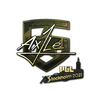Sticker | Ax1Le (Gold) | Stockholm 2021