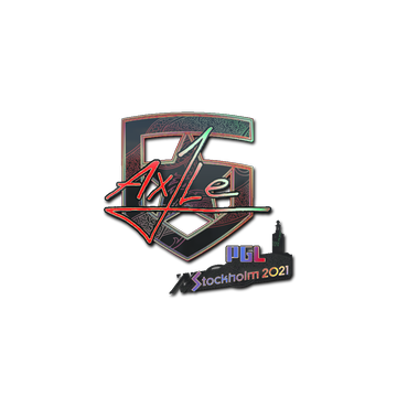 Sticker | Ax1Le (Holo) | Stockholm 2021