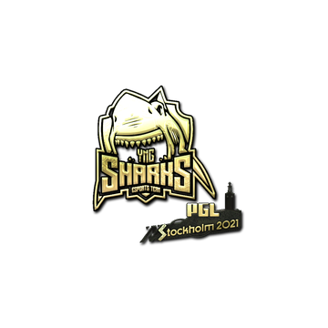 Sticker | Sharks Esports (Gold) | Stockholm 2021