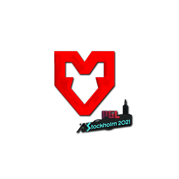 Sticker | MOUZ (Foil) | Stockholm 2021