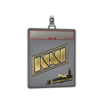 Sticker Slab | Natus Vincere (Gold) | Stockholm 2021
