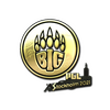 Sticker | BIG (Gold) | Stockholm 2021