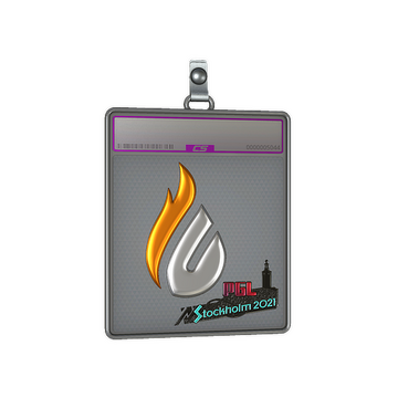 Sticker Slab | Copenhagen Flames (Foil) | Stockholm 2021