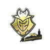 Sticker | G2 Esports (Gold) | Stockholm 2021
