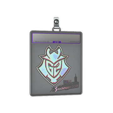 Sticker Slab | G2 Esports (Holo) | Stockholm 2021