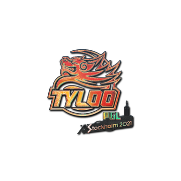 Sticker | Tyloo (Holo) | Stockholm 2021