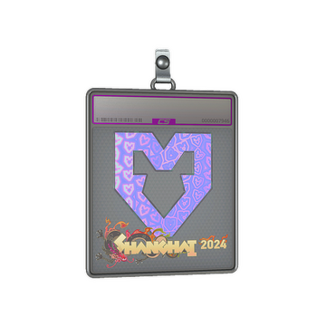 Sticker Slab | MOUZ (Holo) | Shanghai 2024