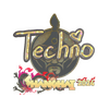 Sticker | Techno4K (Glitter) | Shanghai 2024