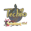 Sticker | Techno4K (Holo) | Shanghai 2024