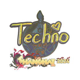 Sticker | Techno4K (Holo) | Shanghai 2024