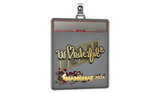 Sticker Slab | w0nderful (Gold) | Shanghai 2024