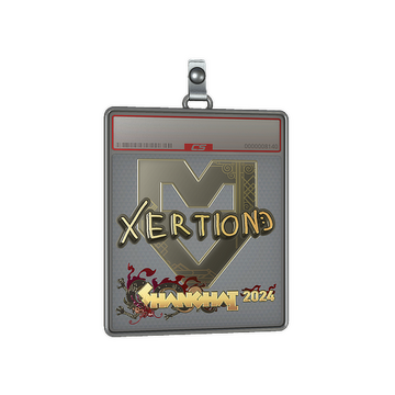 Sticker Slab | xertioN (Gold) | Shanghai 2024