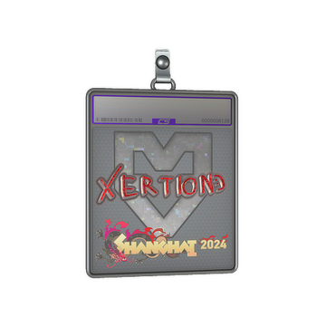 Sticker Slab | xertioN (Glitter) | Shanghai 2024