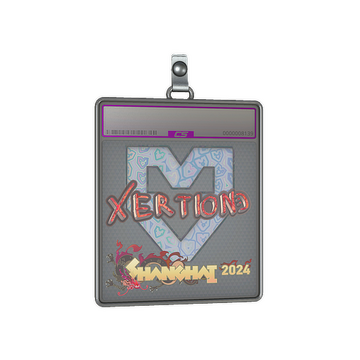 Sticker Slab | xertioN (Holo) | Shanghai 2024