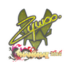 Sticker | ZywOo (Glitter) | Shanghai 2024