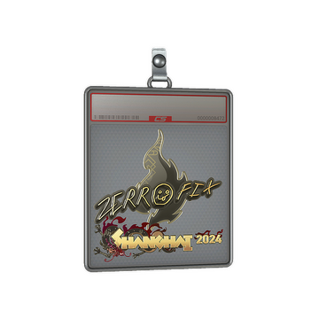 Sticker Slab | zeRRoFIX (Gold) | Shanghai 2024