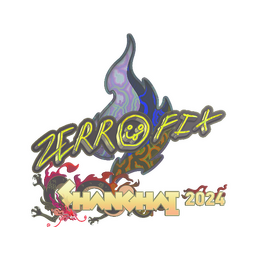 Sticker | zeRRoFIX (Holo) | Shanghai 2024
