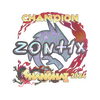 Sticker | zont1x (Holo, Champion) | Shanghai 2024