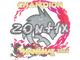 Sticker | zont1x (Glitter, Champion) | Shanghai 2024