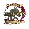 Sticker | zont1x (Gold, Champion) | Shanghai 2024