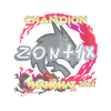 Sticker | zont1x (Champion) | Shanghai 2024