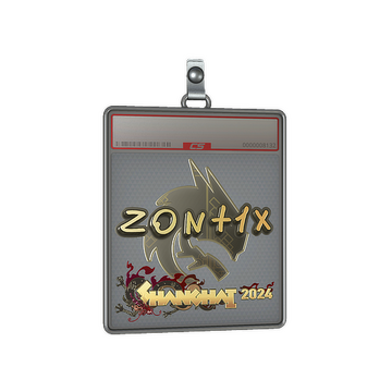 Sticker Slab | zont1x (Gold) | Shanghai 2024