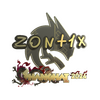 Sticker | zont1x (Gold) | Shanghai 2024