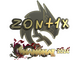 Sticker | zont1x (Gold) | Shanghai 2024