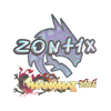 Sticker | zont1x (Holo) | Shanghai 2024