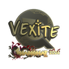 Sticker | vexite (Gold) | Shanghai 2024