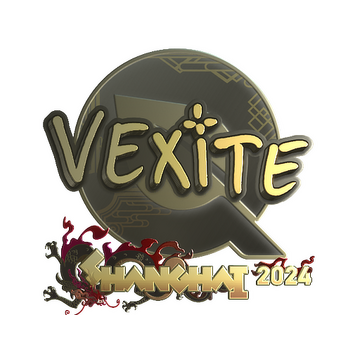 Sticker | vexite (Gold) | Shanghai 2024
