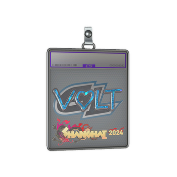 Sticker Slab | volt (Glitter) | Shanghai 2024