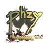 Sticker | phzy (Gold) | Shanghai 2024