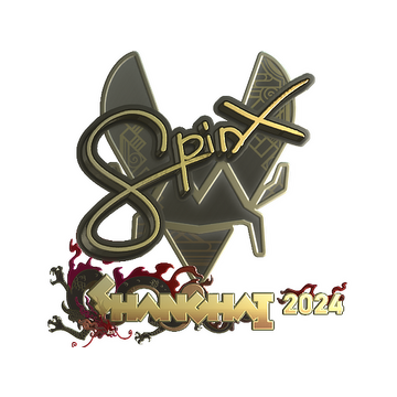 Sticker | Spinx (Gold) | Shanghai 2024