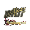 Sticker | saffee (Gold) | Shanghai 2024