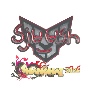 Sticker | sjuush (Glitter) | Shanghai 2024