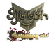 Sticker | sjuush (Gold) | Shanghai 2024