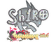 Sticker | sh1ro (Glitter) | Shanghai 2024