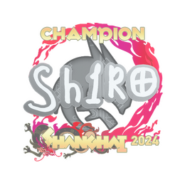 Sticker | sh1ro (Champion) | Shanghai 2024
