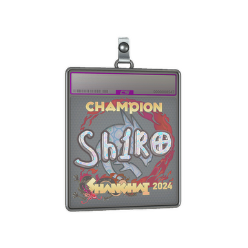 Sticker Slab | sh1ro (Holo, Champion) | Shanghai 2024