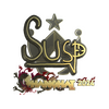 Sticker | susp (Gold) | Shanghai 2024