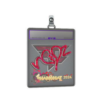 Sticker Slab | ropz (Glitter) | Shanghai 2024