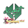 Sticker | decenty (Glitter) | Shanghai 2024