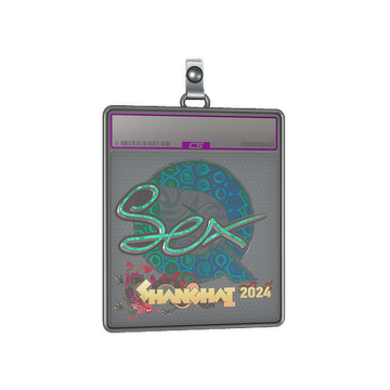 Sticker Slab | dexter (Holo) | Shanghai 2024