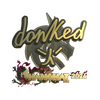Sticker | donk (Gold) | Shanghai 2024