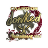 Sticker | donk (Gold, Champion) | Shanghai 2024