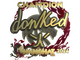 Sticker | donk (Gold, Champion) | Shanghai 2024