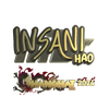 Sticker | insani (Gold) | Shanghai 2024
